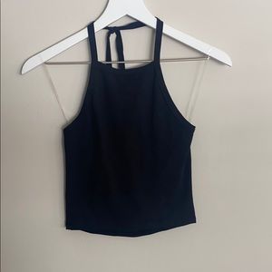 Tillys Black Crop
